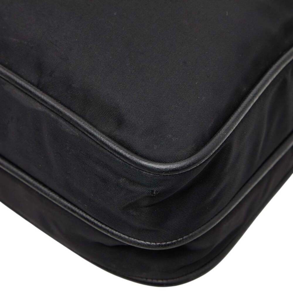 PRADA Black Leather Shoulder Bag - Picture 6 of 11